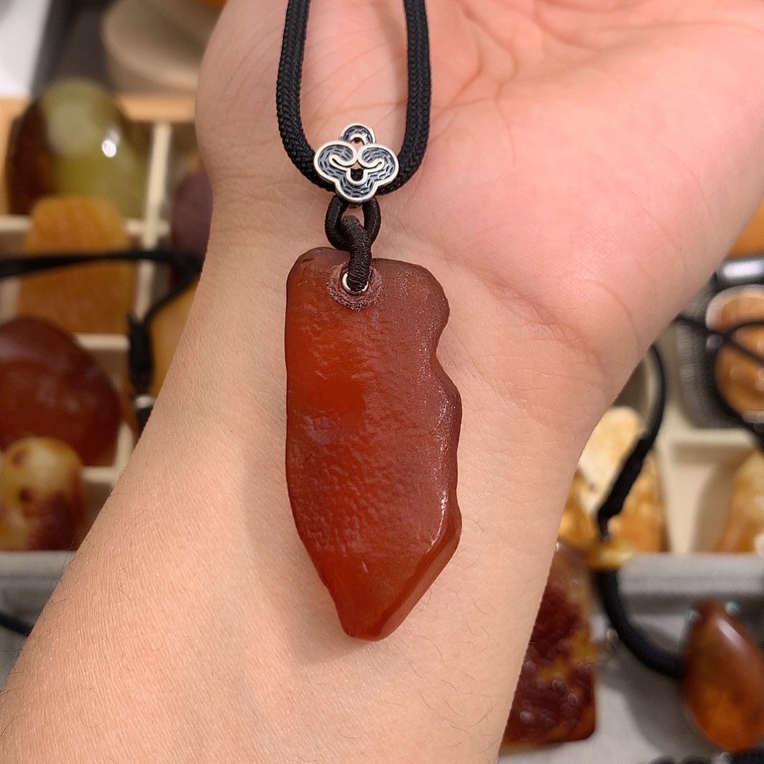 蜜蜡裸石未镶嵌你