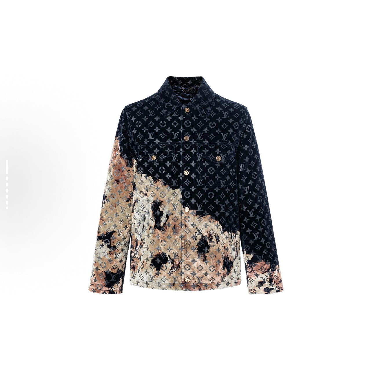 全新未使用 LouisVuitton/路易威登 火烧云牛仔外套/48码/32888