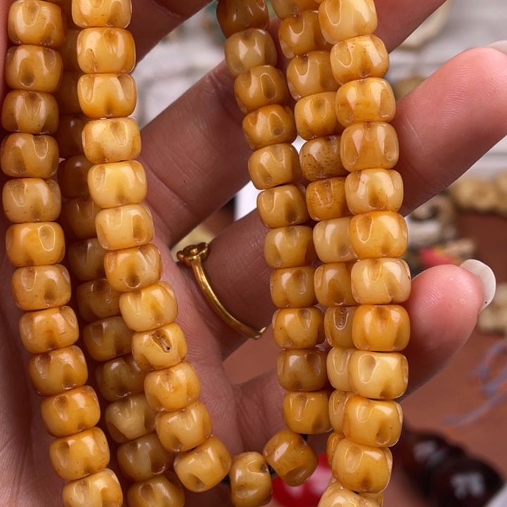 手串/手链驼骨骆驼和雕刻0.8-108