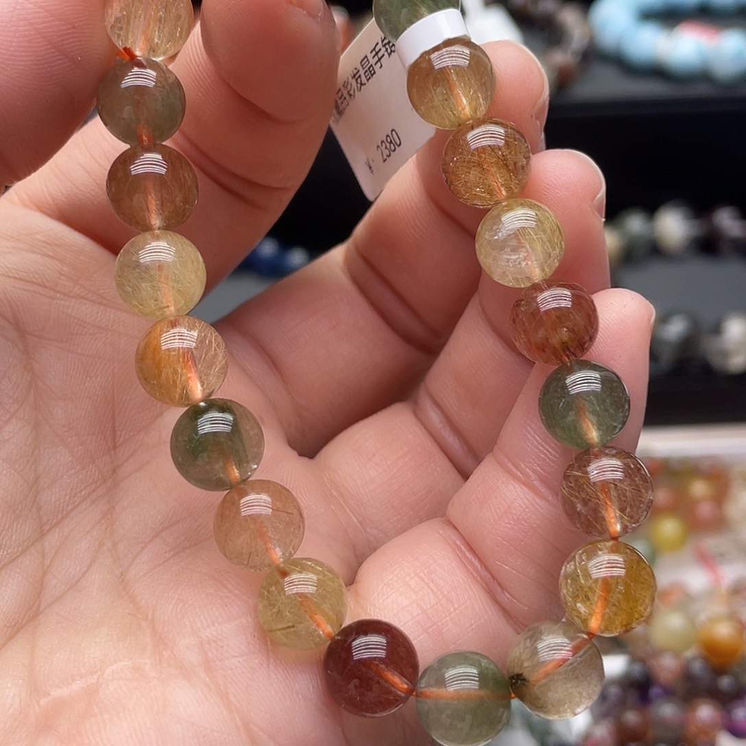 水晶手链未镶嵌天然手链