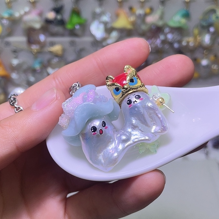 淡水珍珠合金颈饰74