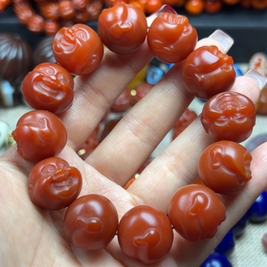 玛瑙/玉髓未镶嵌颈饰