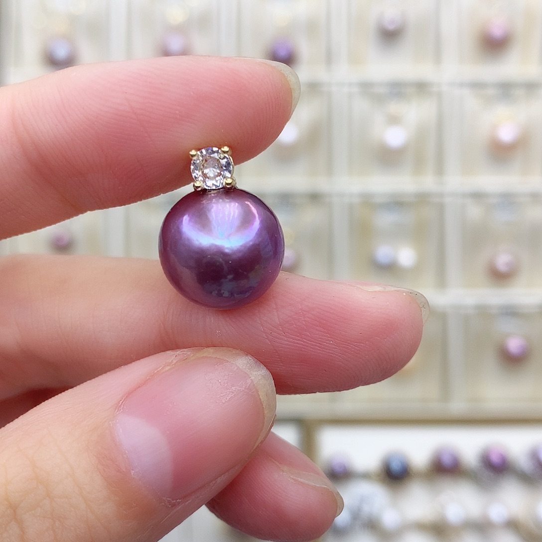 淡水珍珠颈饰合金