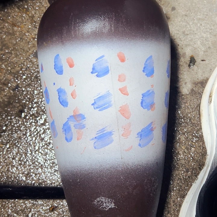 紫砂花盆高30口12瑕疵