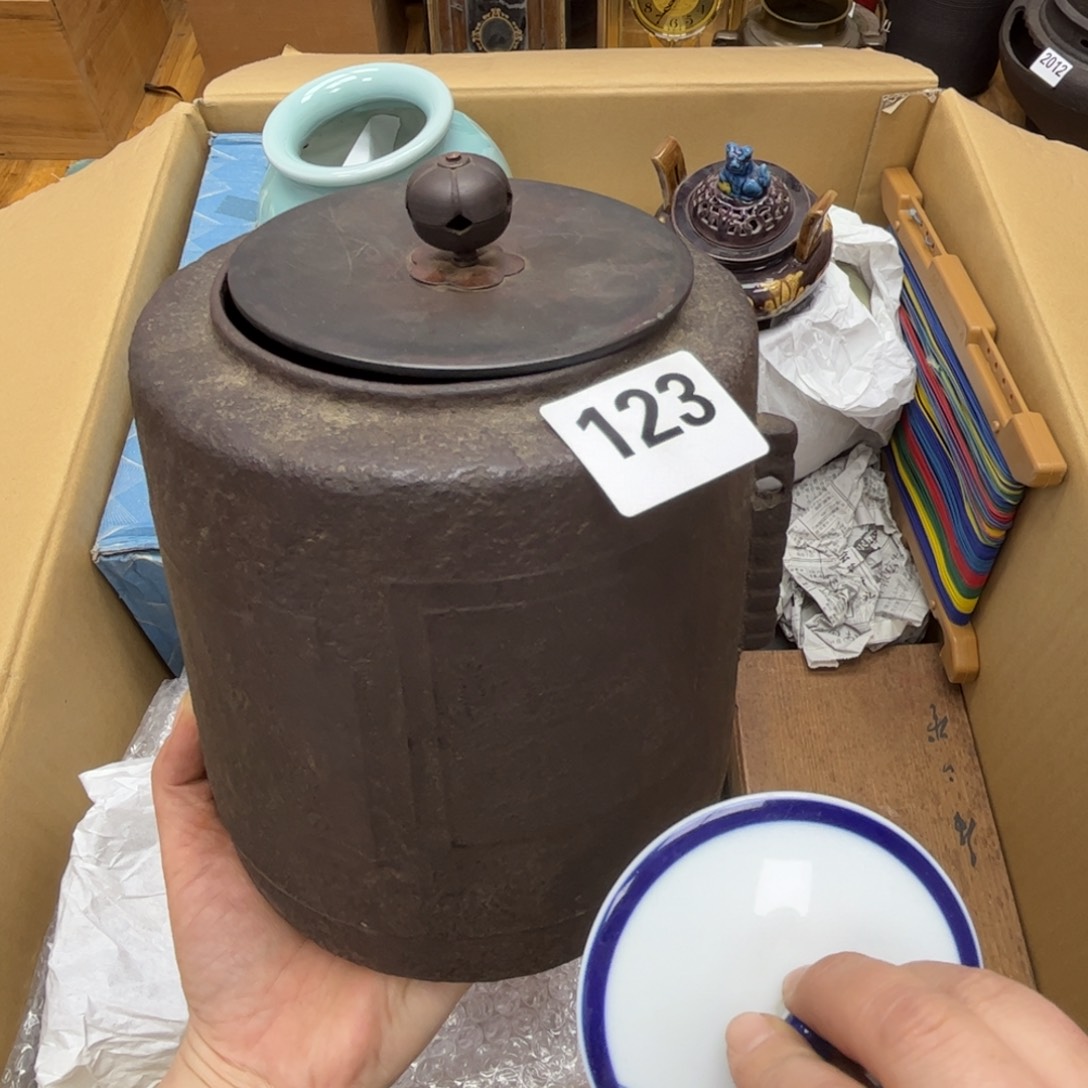 瓷片摆件工艺品摆件666 