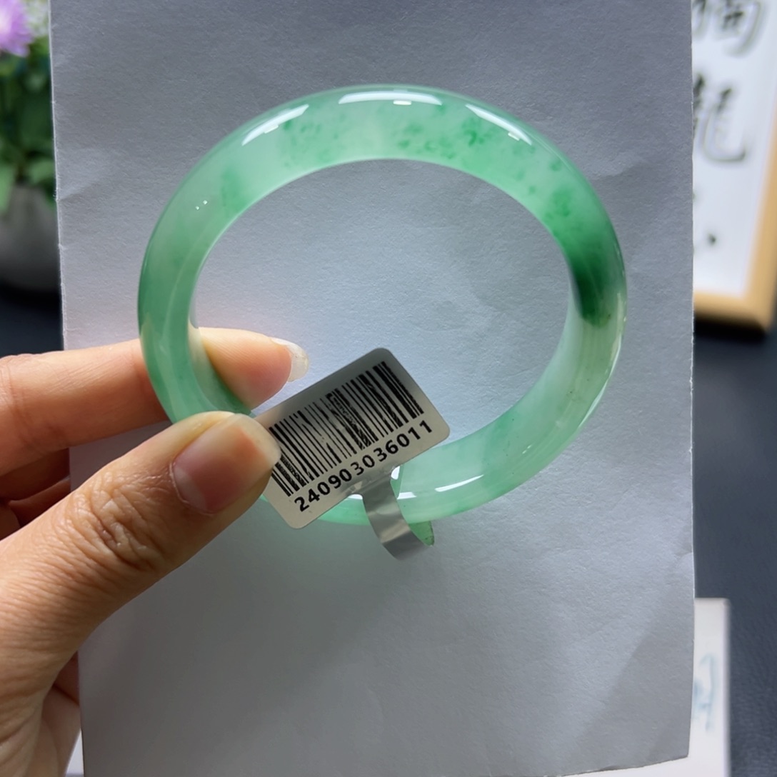 石英质玉手镯未镶嵌优优ZQP55/56圈口