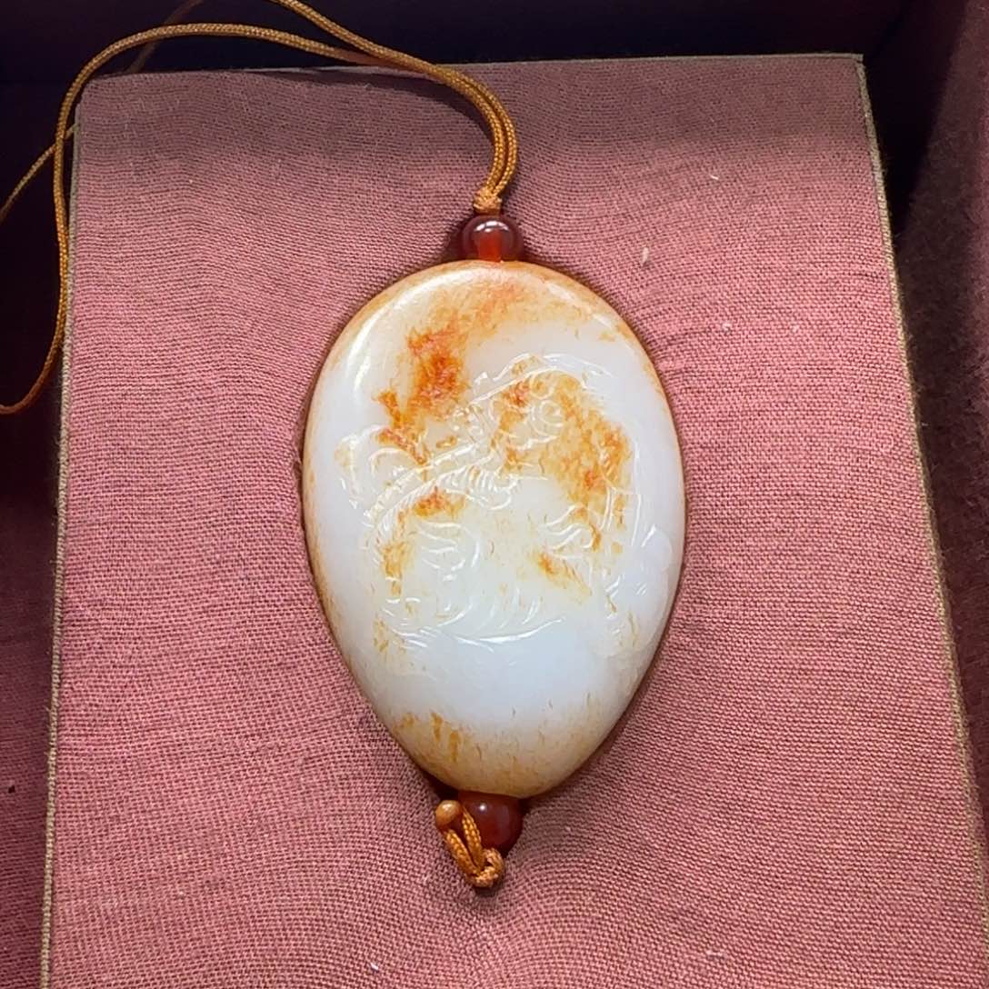 和田玉挂件未镶嵌