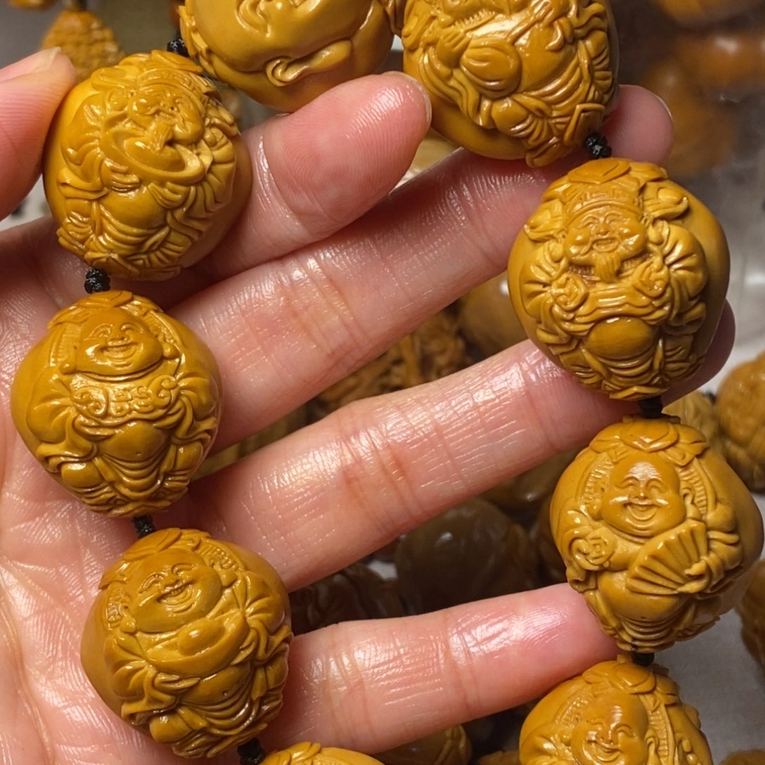 橄榄核手串/手链独****-双面财弥