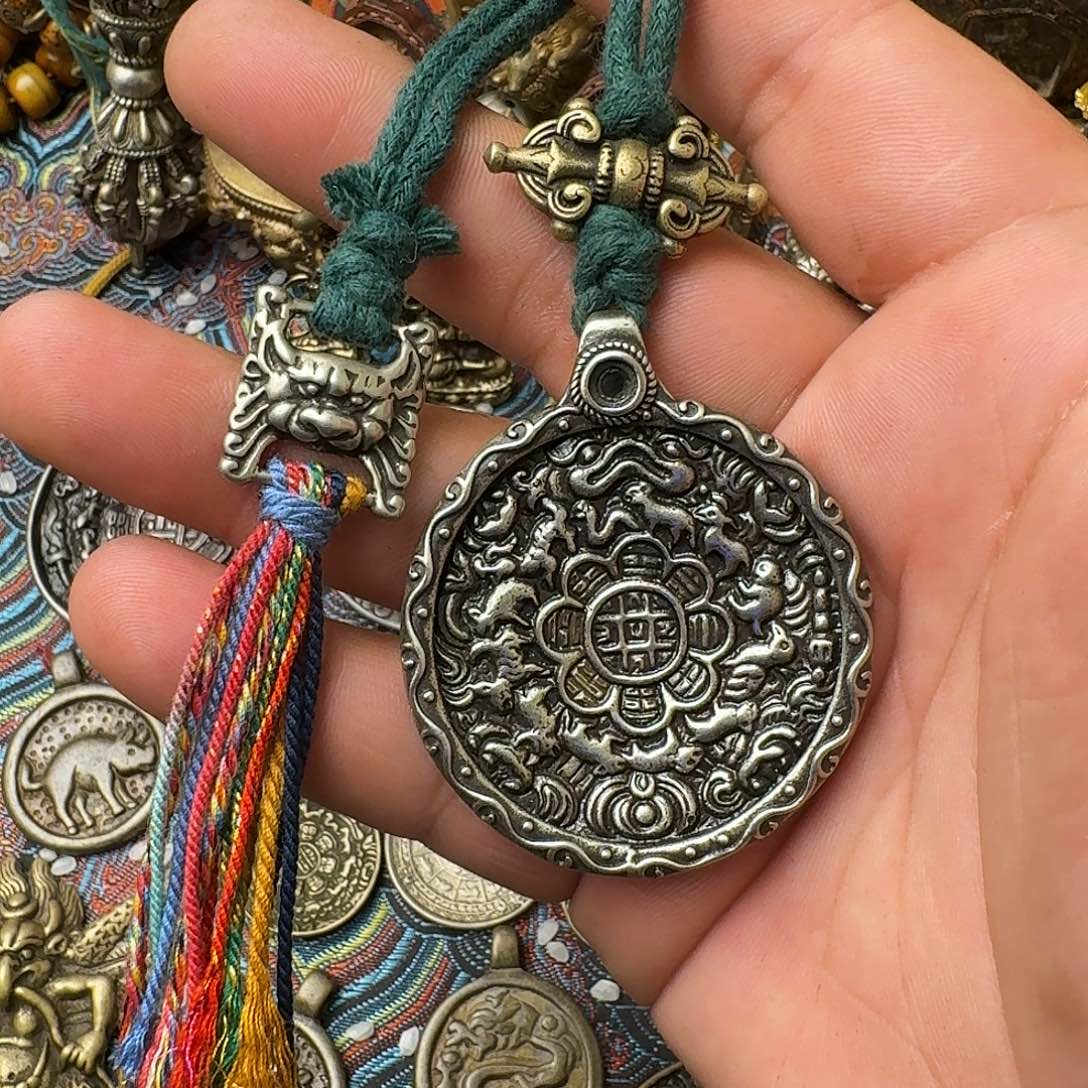 ****ı藏式风格九宫八卦牌