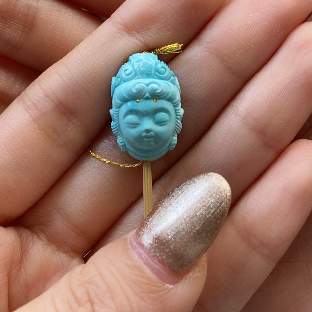 绿松石未镶嵌配饰