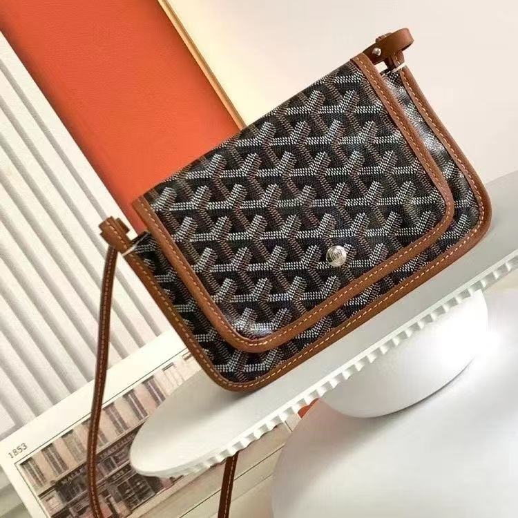 信封包2025新款三层手机包头层牛皮男女同款单肩斜挎包