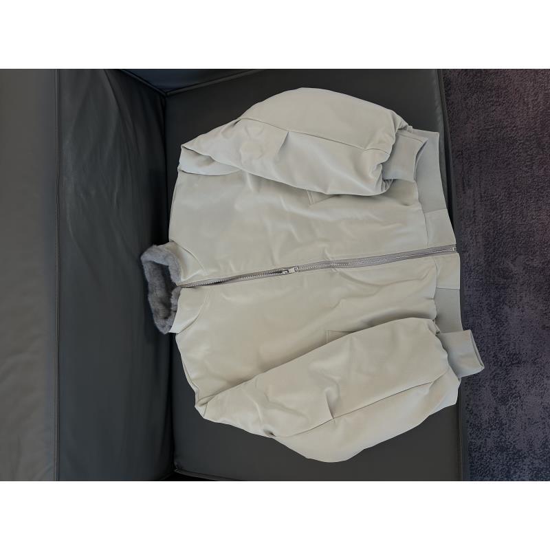 Z307【栗丽子专属】仿貂毛棉服男冬季美式立领座山雕外套高级感保暖