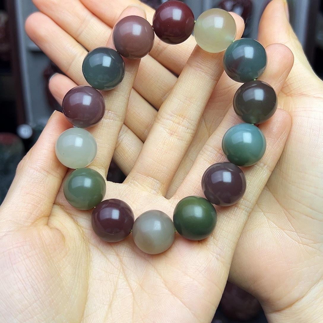 心***愫玛瑙/玉髓未镶嵌天然秦紫玉饰品