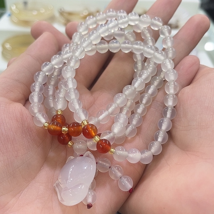 玛瑙/玉髓手链未镶嵌