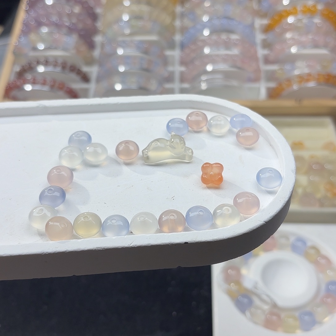 玛瑙/玉髓未镶嵌手链