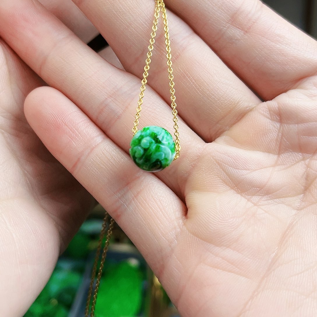翡翠颈饰未镶嵌吊坠多样性发货