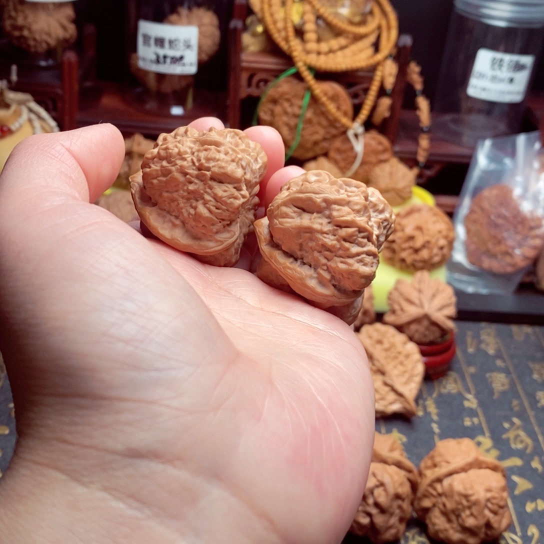 核桃手串/手链蛤蟆头40