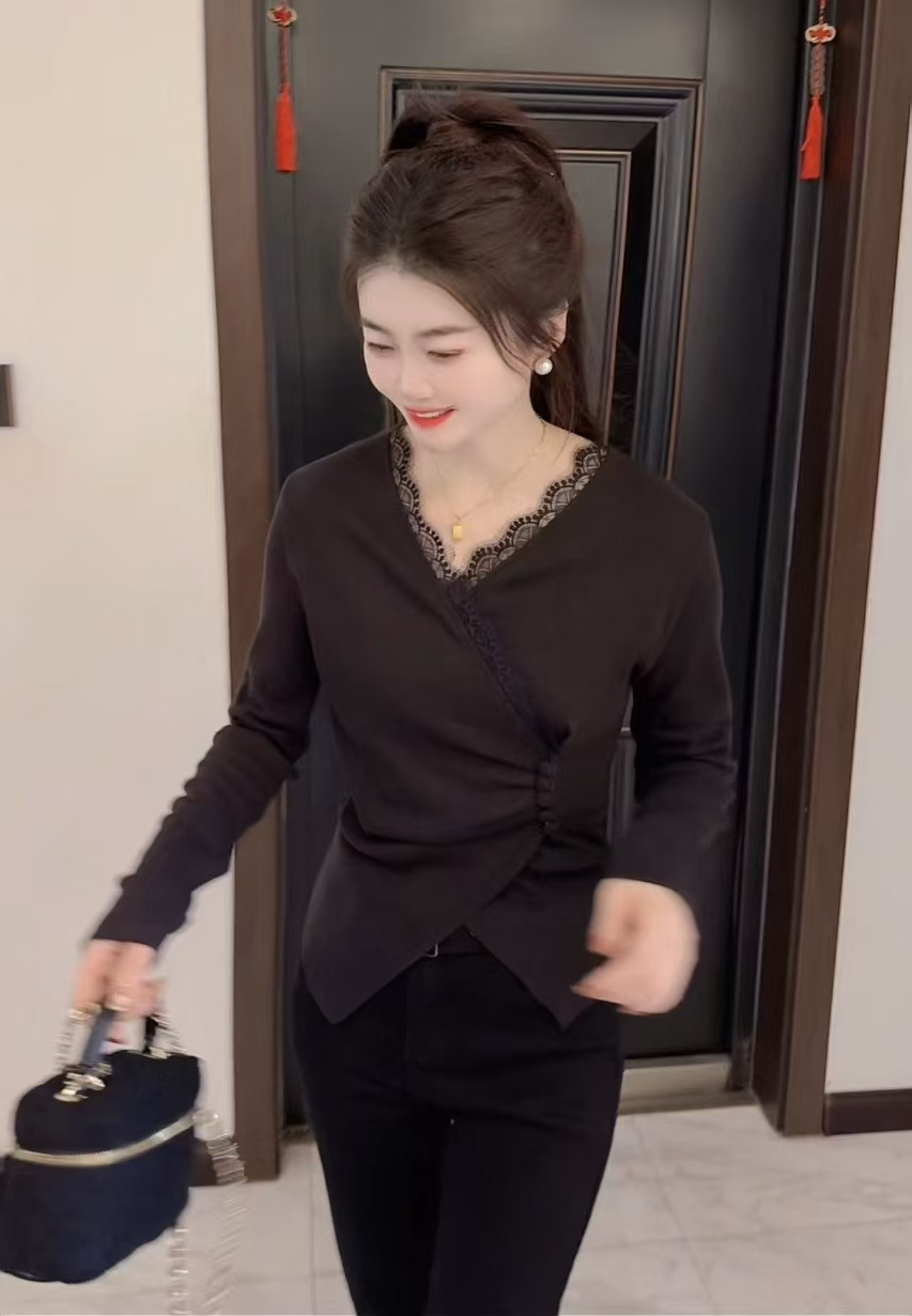 『气质佳人F』显瘦时尚百搭休闲舒适简约潮流衬衫6652