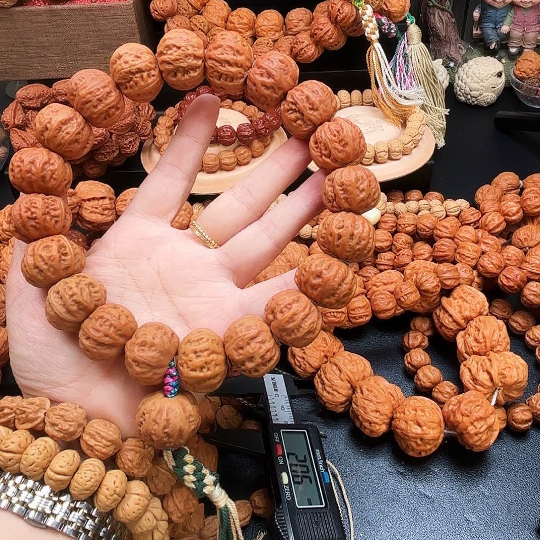 白***星把件文玩核桃核桃手持