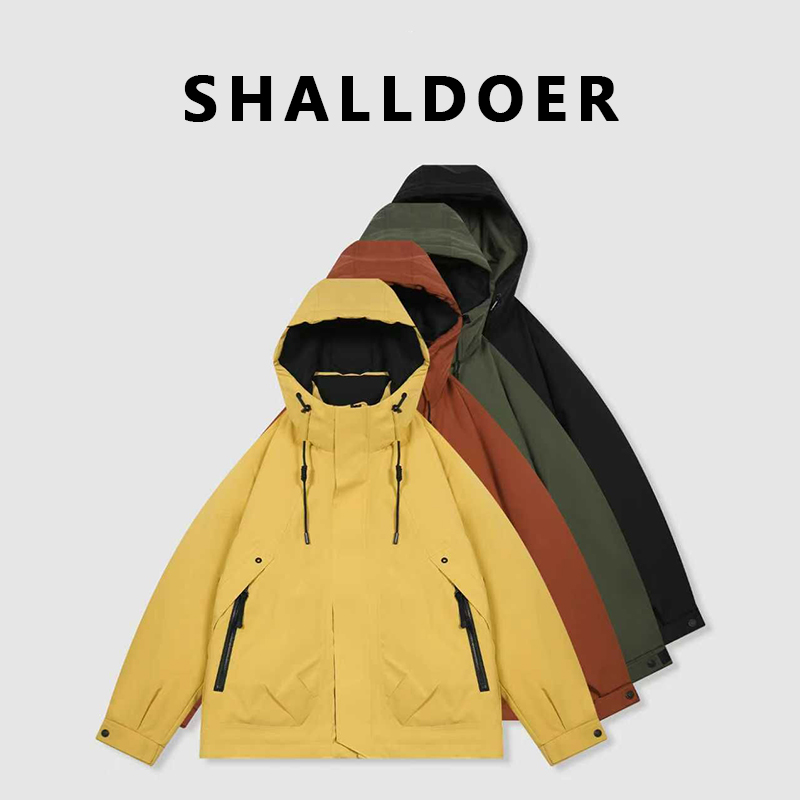 【温温土豆】冲锋衣棉服保暖百搭通勤风2025冬季新款上档次潮流时尚