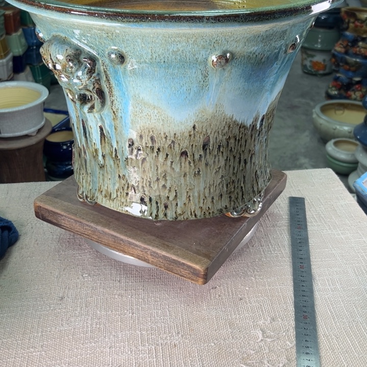 泳坤堂石湾盆微瑕