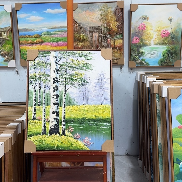油画5060油画作品展作品展作品集展