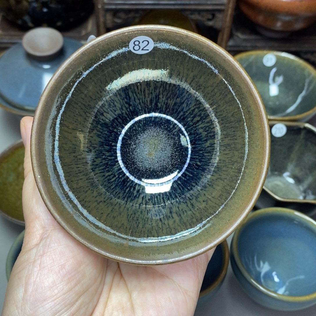 茶盏建窑建盏主人杯