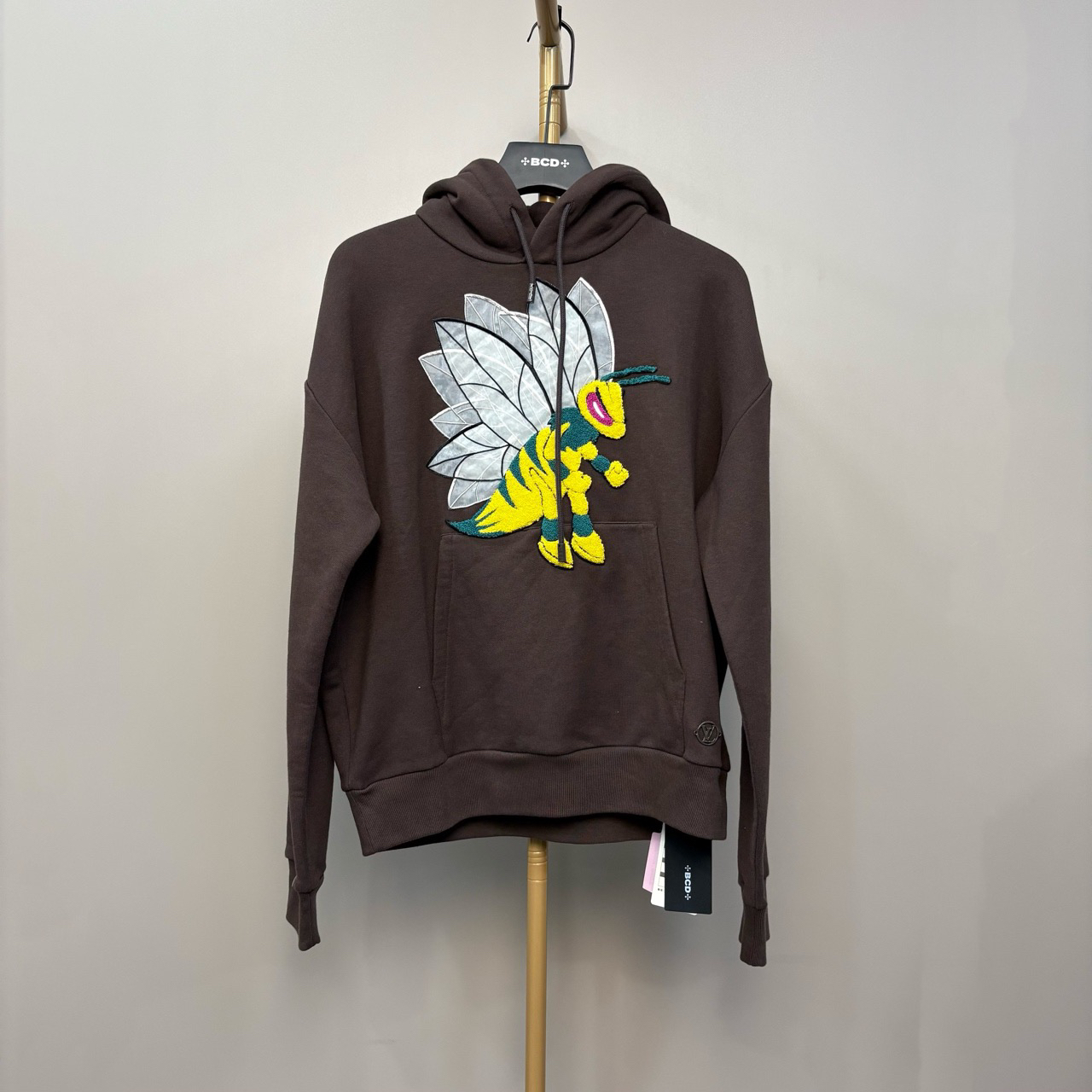 99新 LouisVuitton/路易威登 (ll) 蜜蜂刺绣连帽卫衣 S L/501171