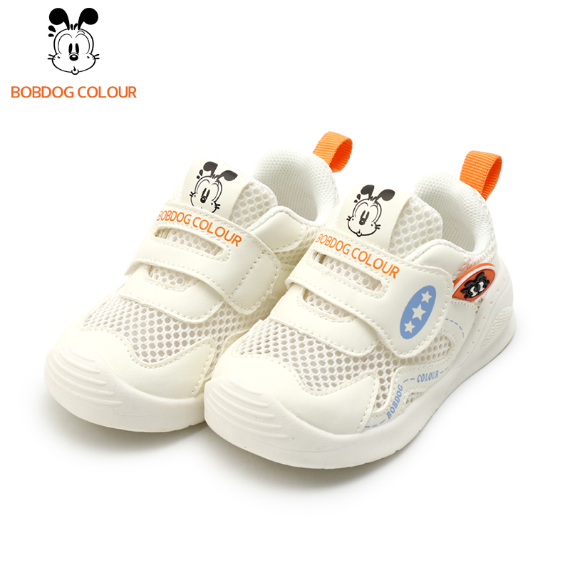 巴布豆【夏季单网】新款男女宝儿童休闲软底舒适学步防滑机能鞋5010