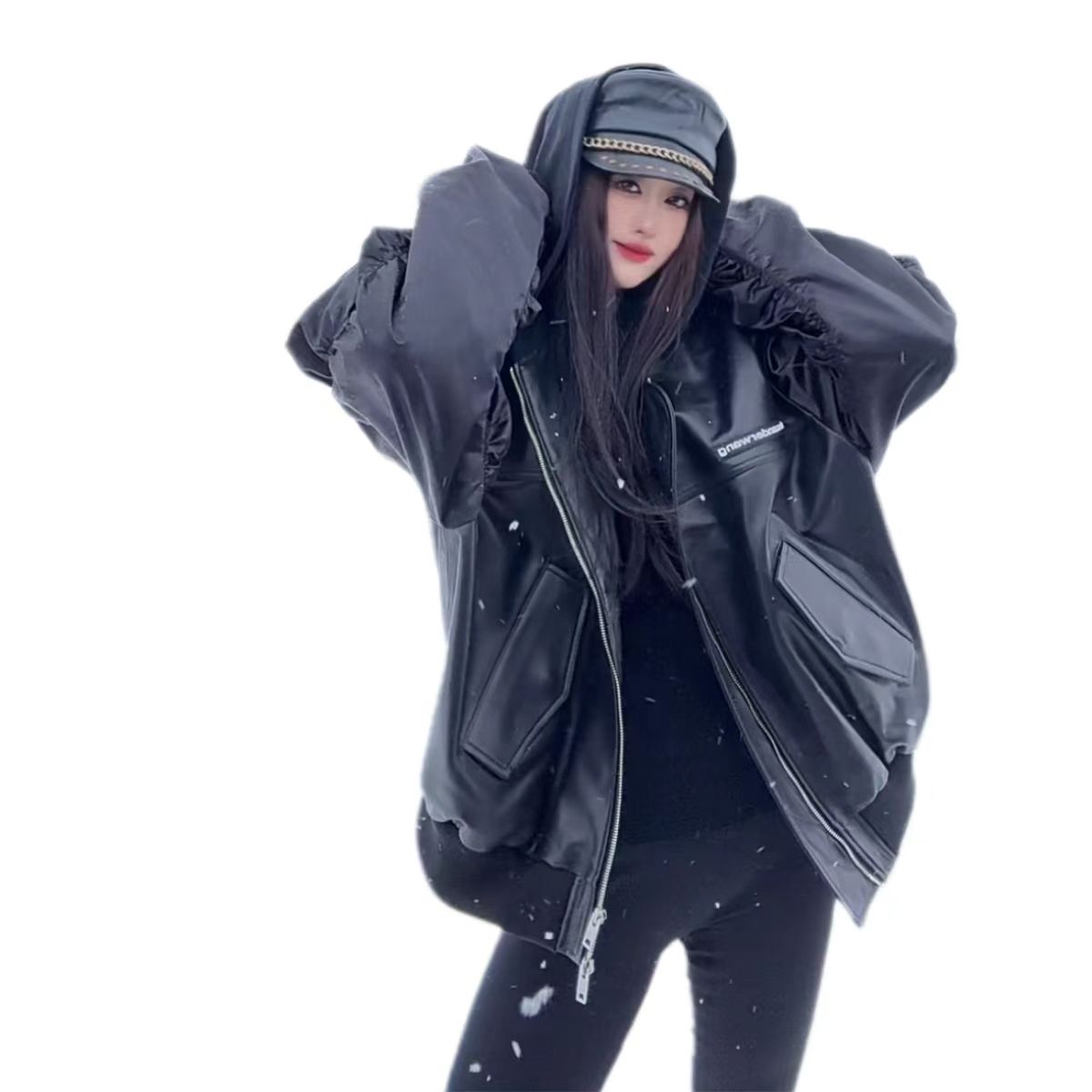 LL【女王优选】轻奢高端时尚气质设计师外套2501