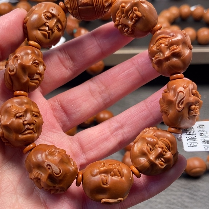 橄榄核手串/手链须派十八罗汉2.0