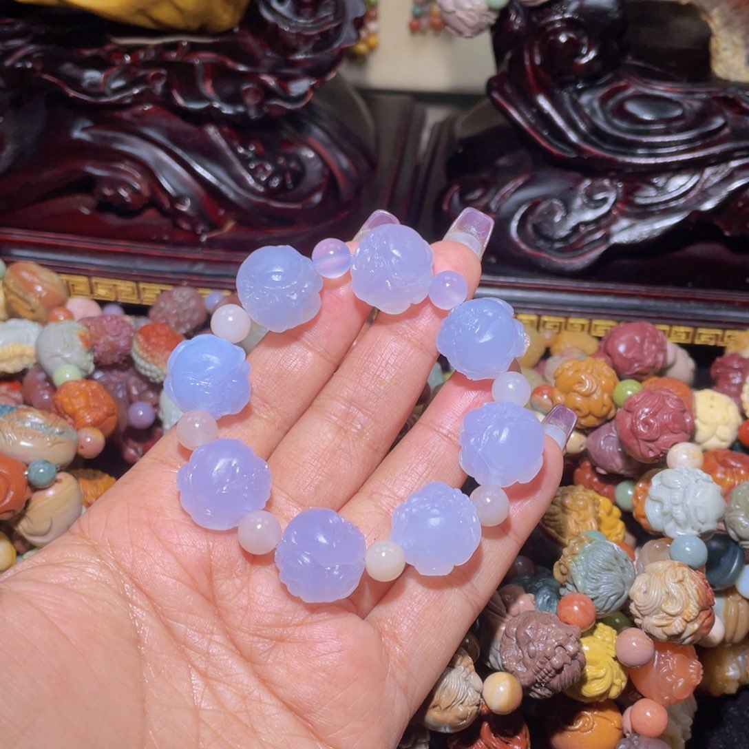 石英质玉手链未镶嵌