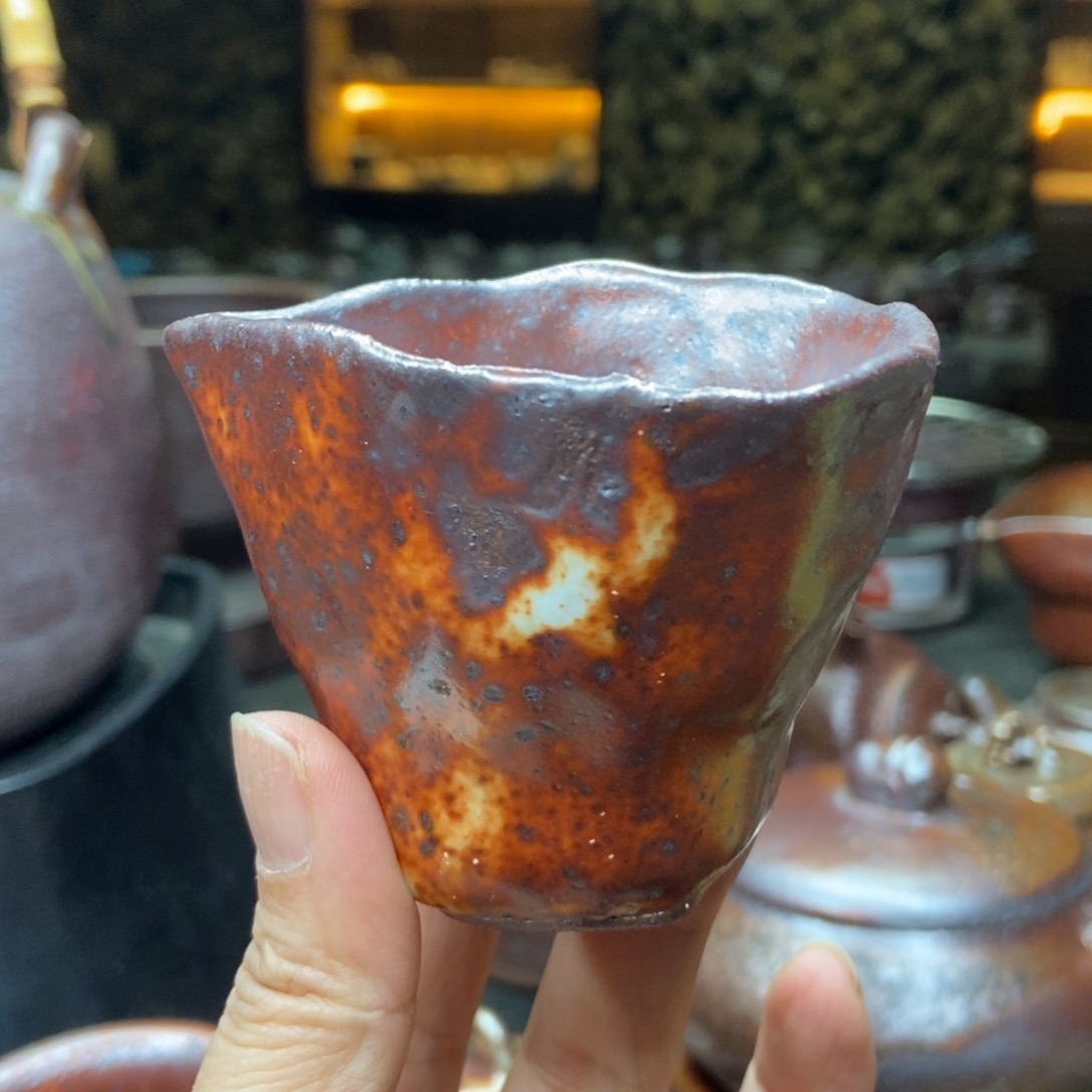 紫砂柴烧紫砂茶具