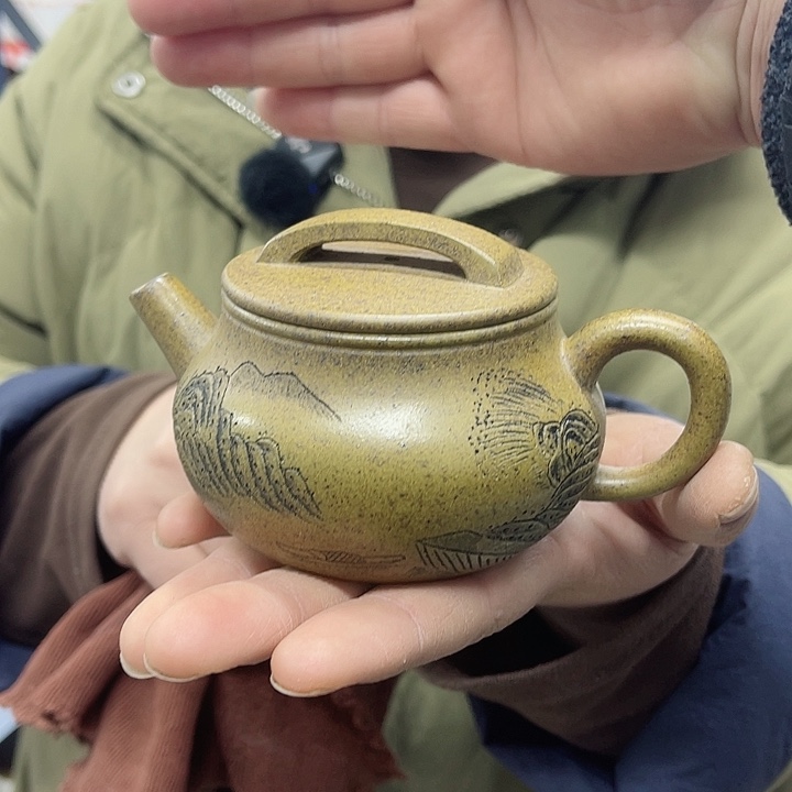 紫砂茶壶宜兴紫砂壶瑕疵