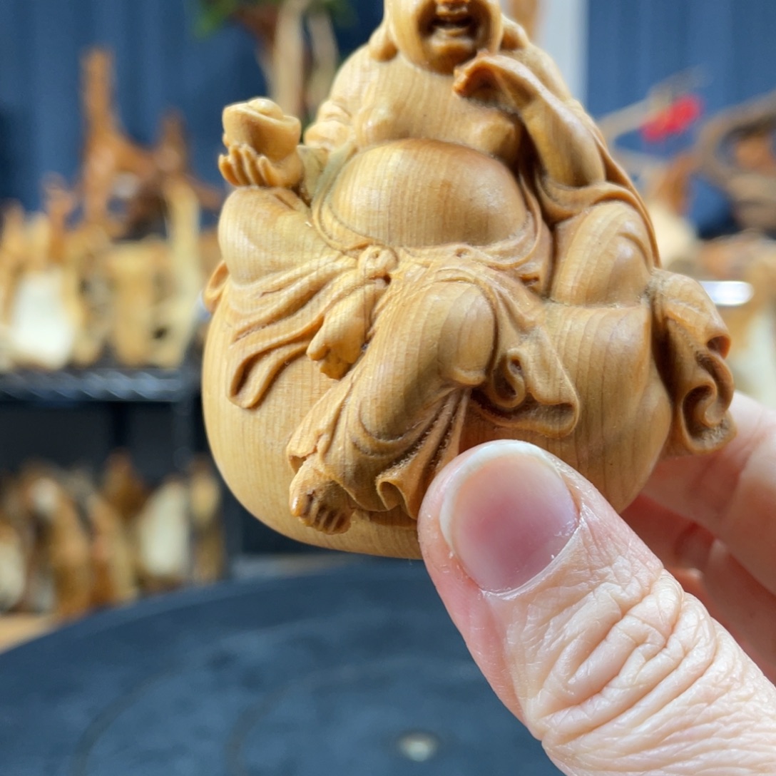 柏木（崖柏）手把件