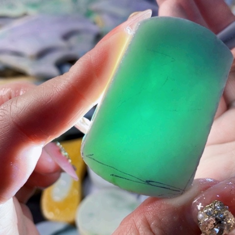 翡翠散珠翡翠原石