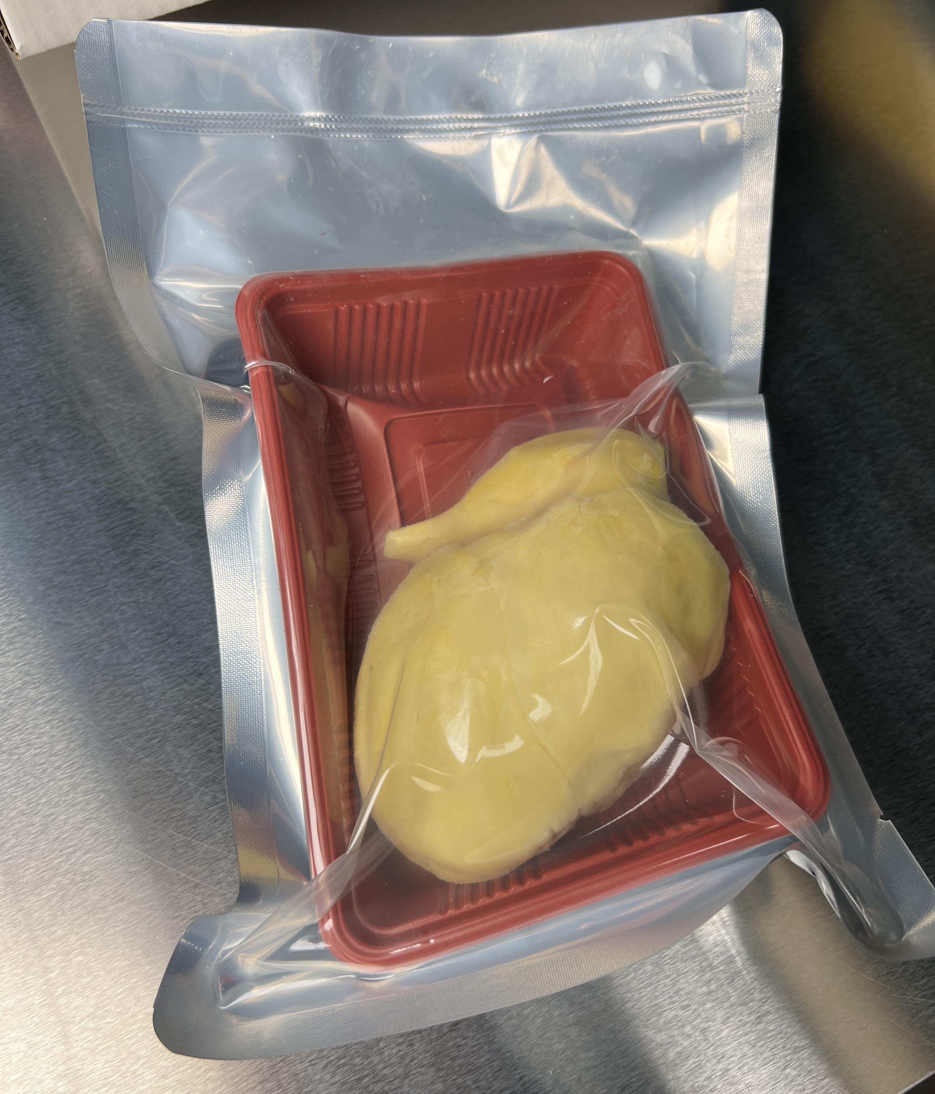 （顺丰包邮）泰国金枕冷冻榴莲肉350g一盒/2盒