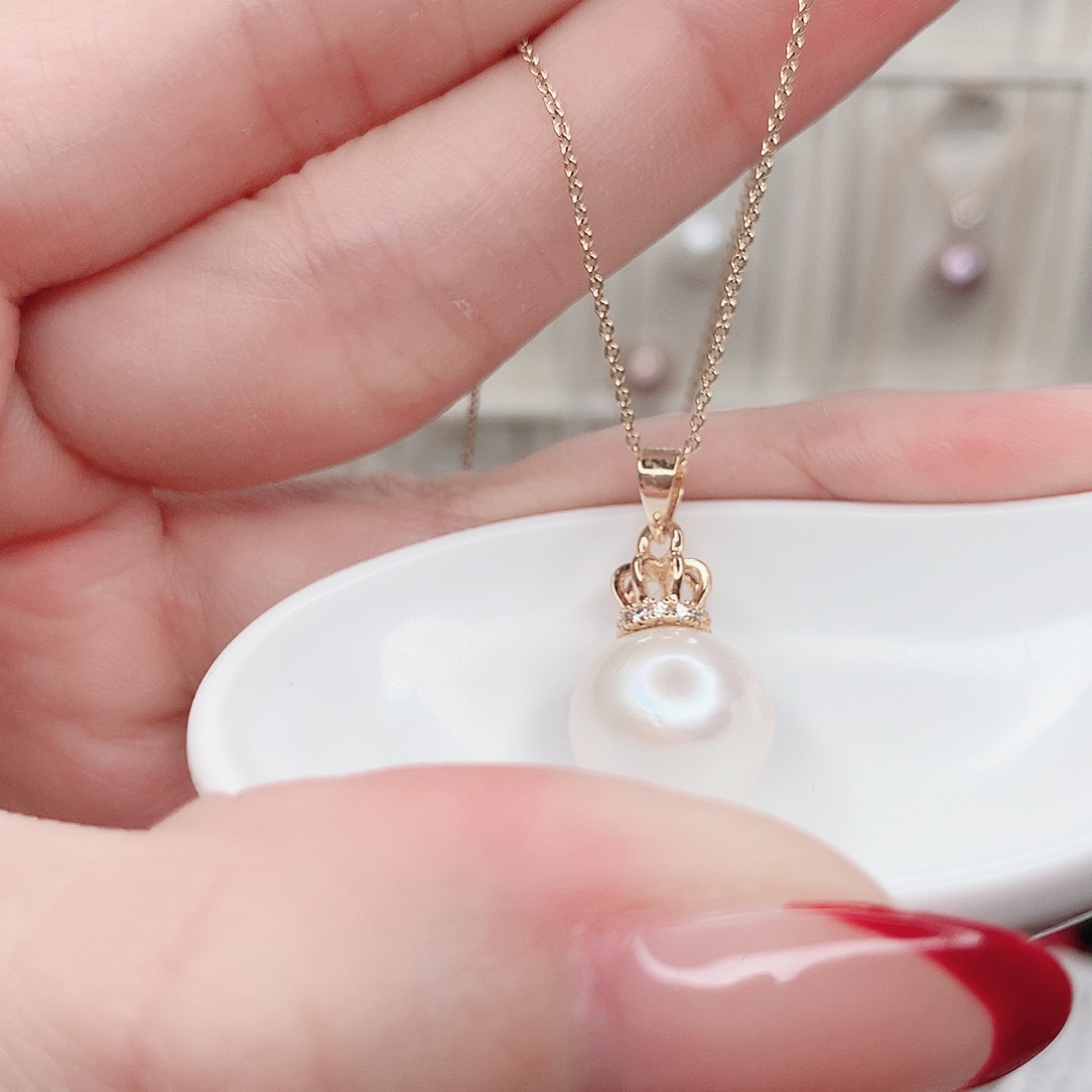 吊坠(赠链)淡水珍珠合金