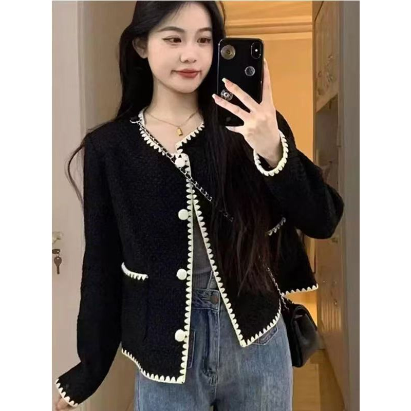 0248 小香风外套2025新款爆款春秋高级感法式名媛气质8223G