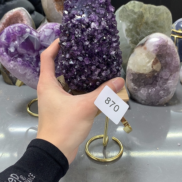 紫晶大型摆件（非配饰）未镶嵌