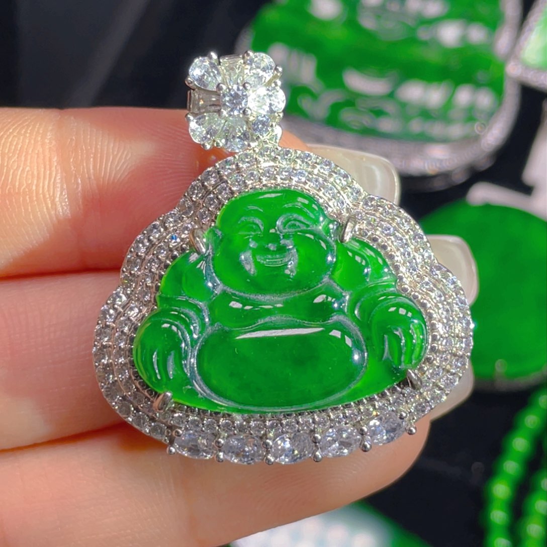 翡翠吊坠(不含链)未镶嵌