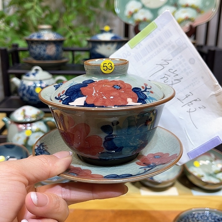 景德镇陶瓷手绘茶具