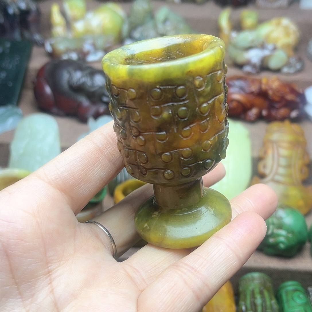 白玉菩提吊坠117。。