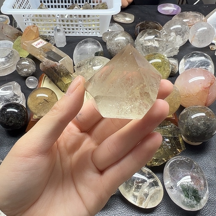水晶珠宝半成品未镶嵌184水晶