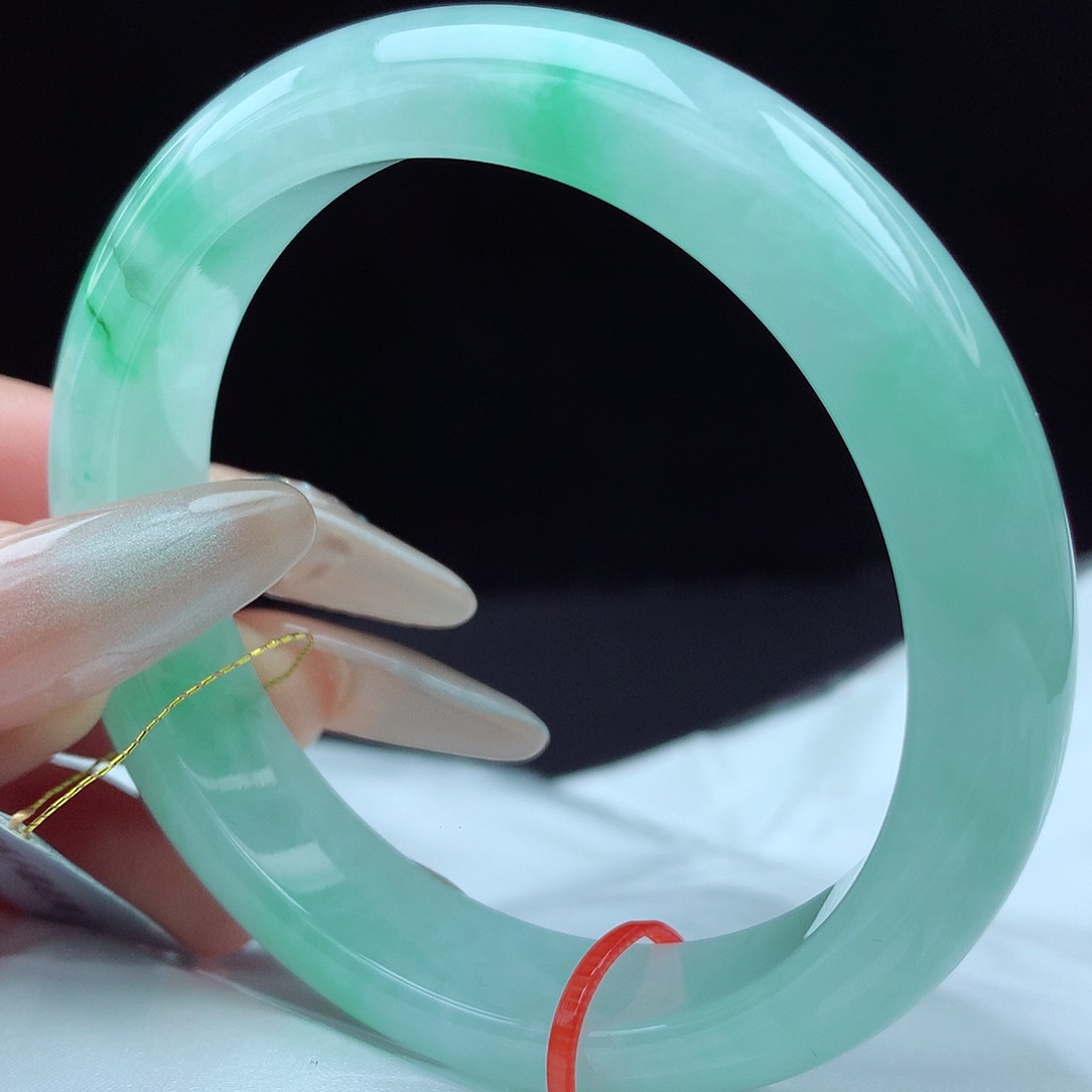 未镶嵌手镯翡翠53圈070