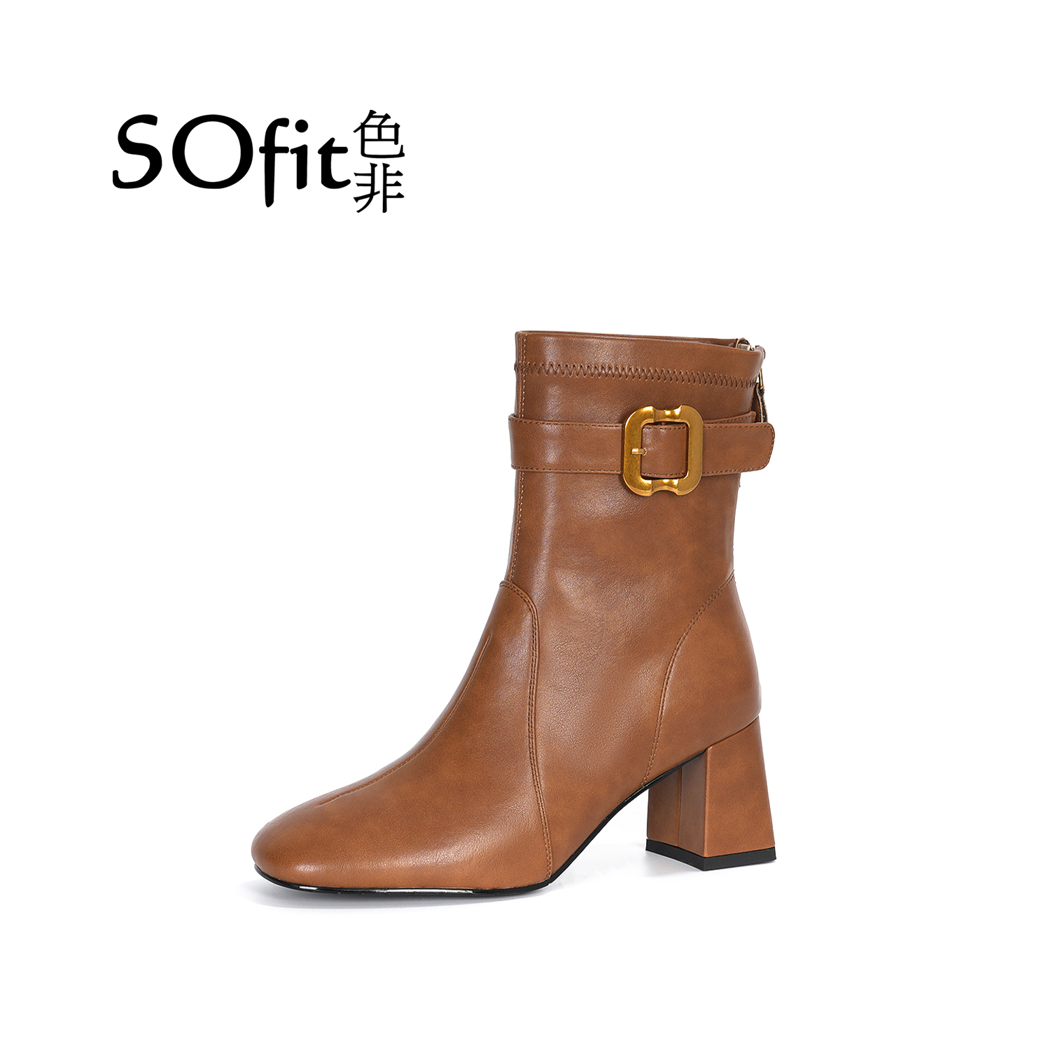 sofit色非【安歌●暮日】增高7cm时尚潮流百搭女士时装靴8152