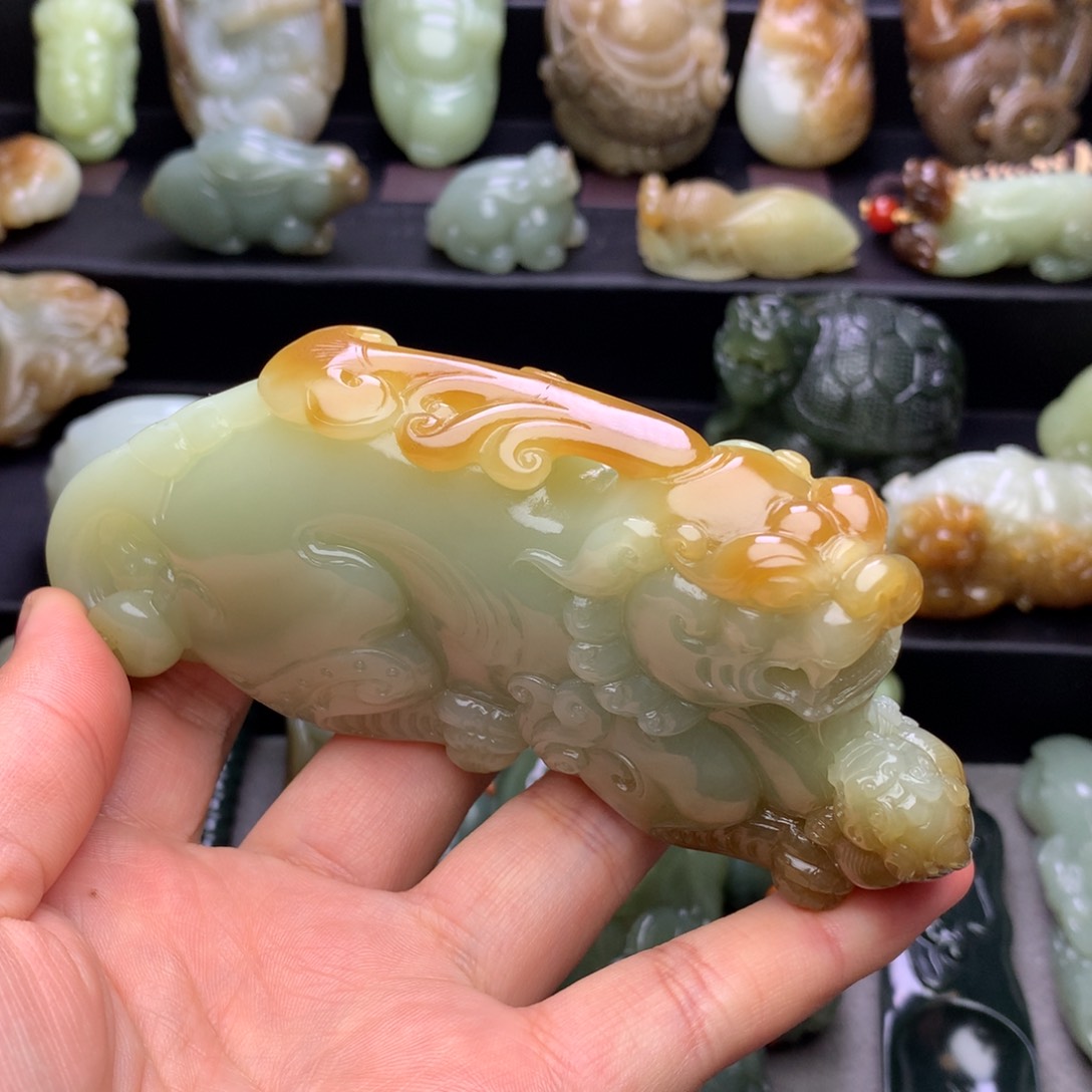 【闪购商品】和田玉把件未镶嵌林*泉