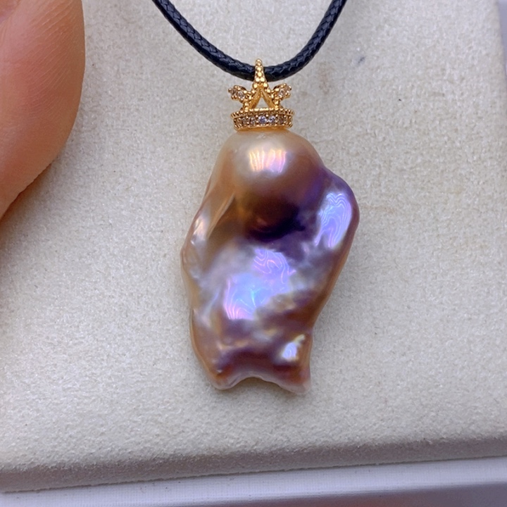 淡水珍珠吊坠(赠链)未镶嵌