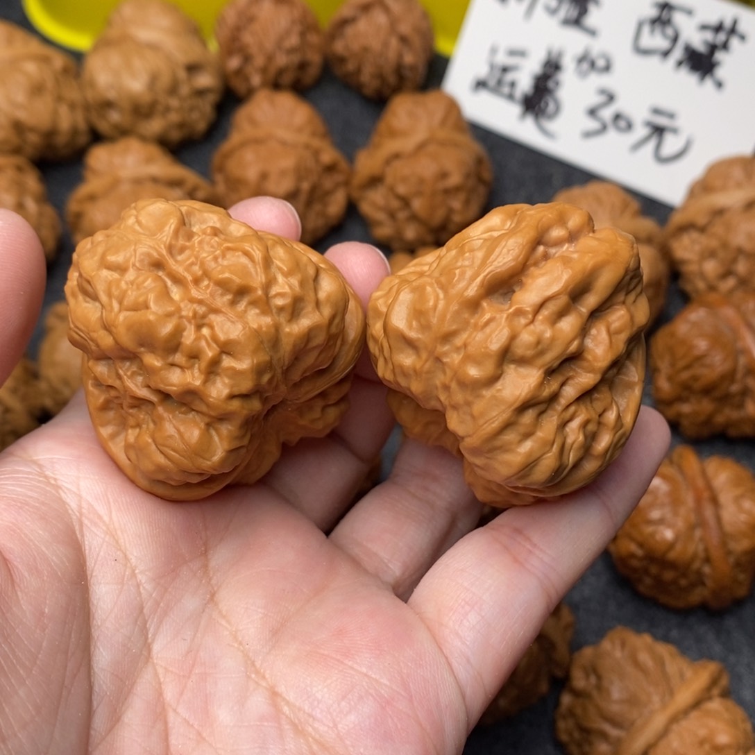 文玩核桃把件无*蛤蟆40