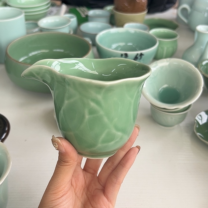 小米茶器龙泉青瓷